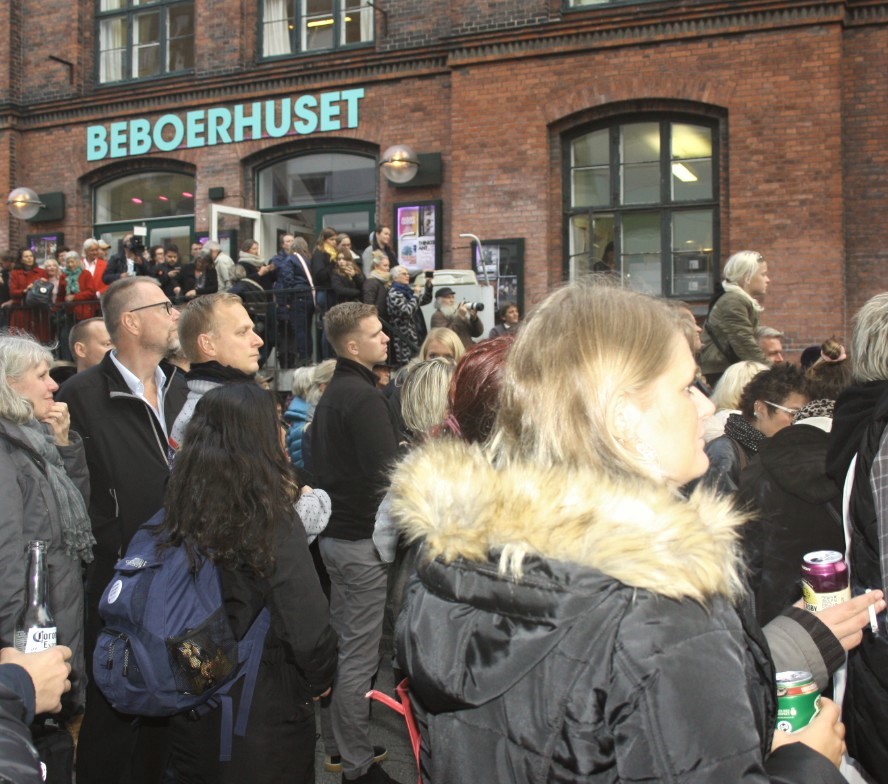 Kim Larsen, mindemarch Christianshavn, beboerhuset