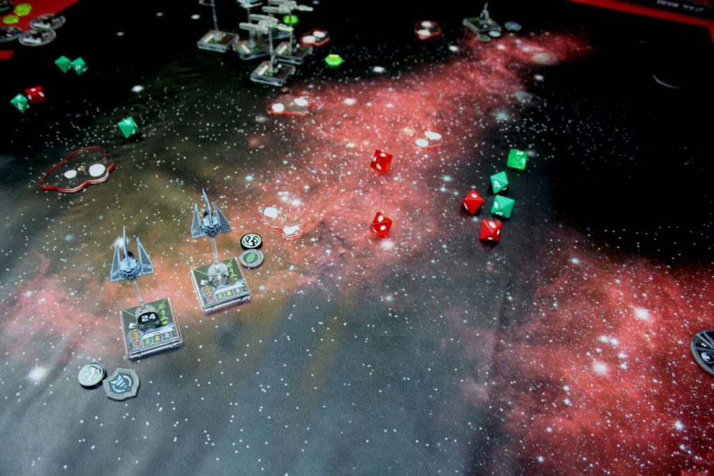 Stars Wars Miniature Games in action