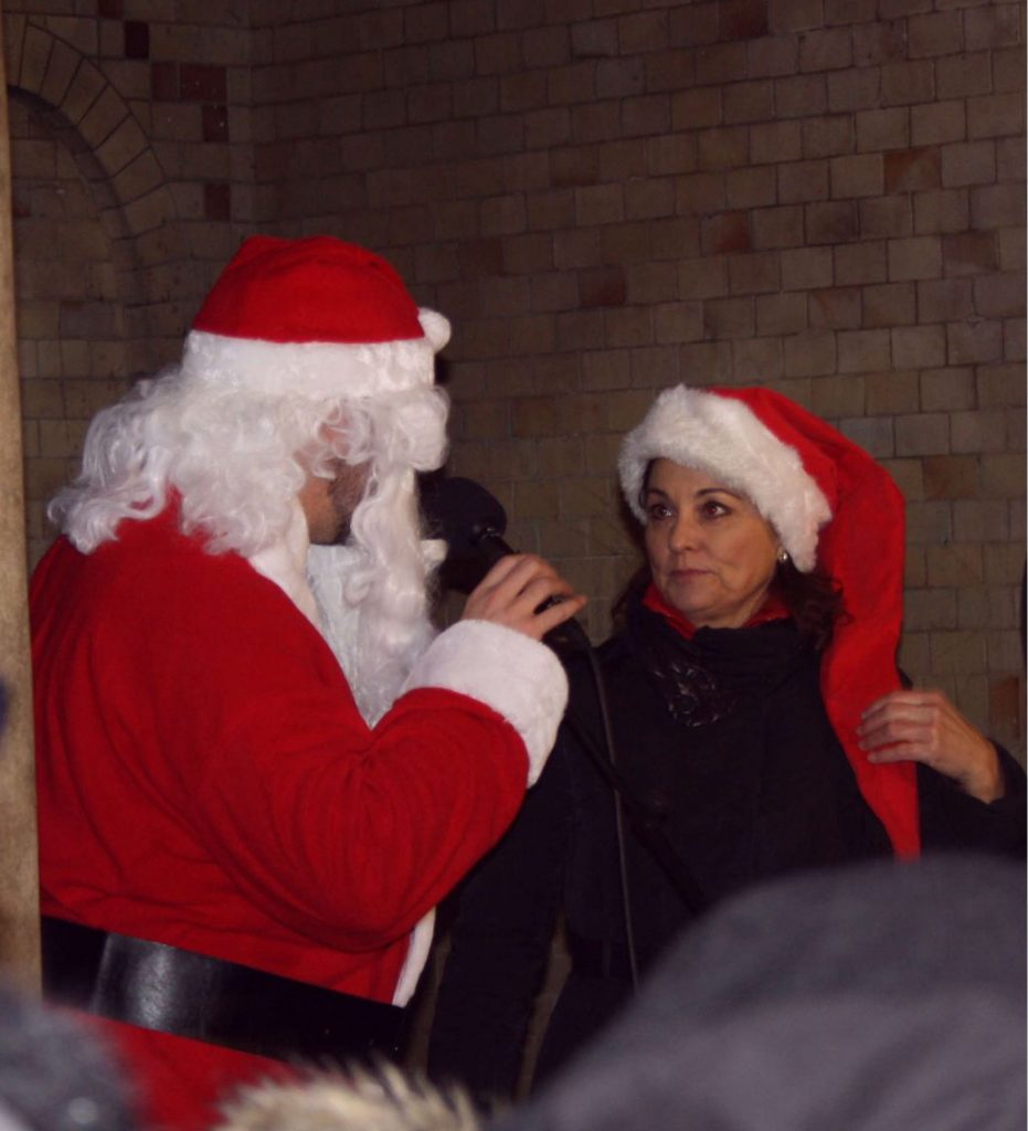 Christmas ligtning, Trianglen 2014,  Ann Hjort, Santa Claus