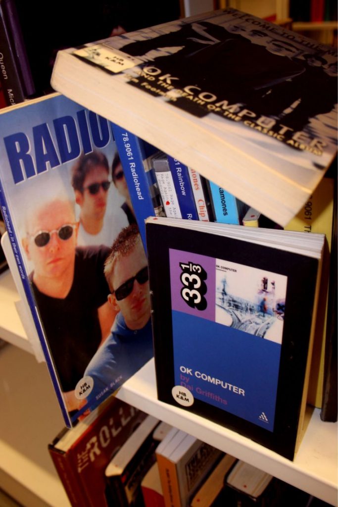 Radiohead, bøger, Central Library København, Indtryk af