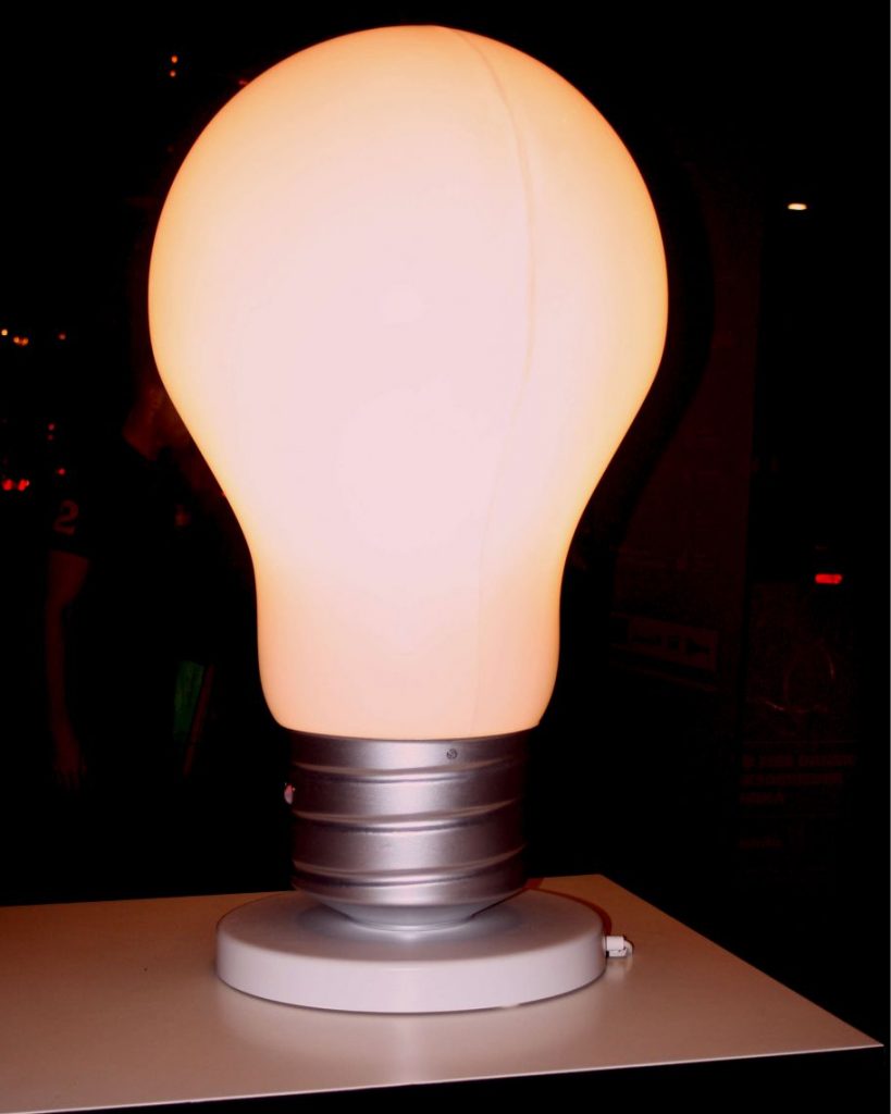 Culture Night Cph 2014, light bulb, ideas, Confederation of DAnish Industry. DI